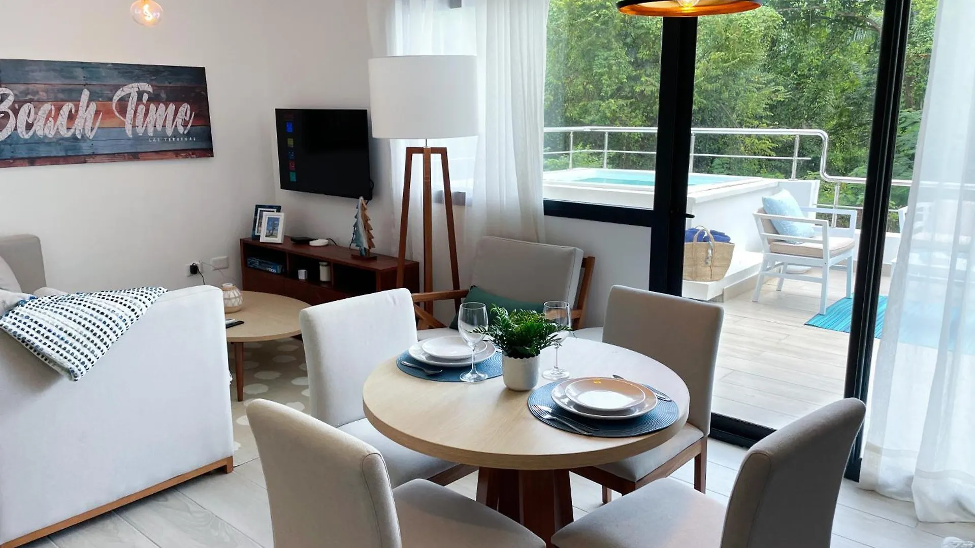 Apartment Luxury Apt With Private Jacuzzi & Pool Near Beach Las Terrenas
