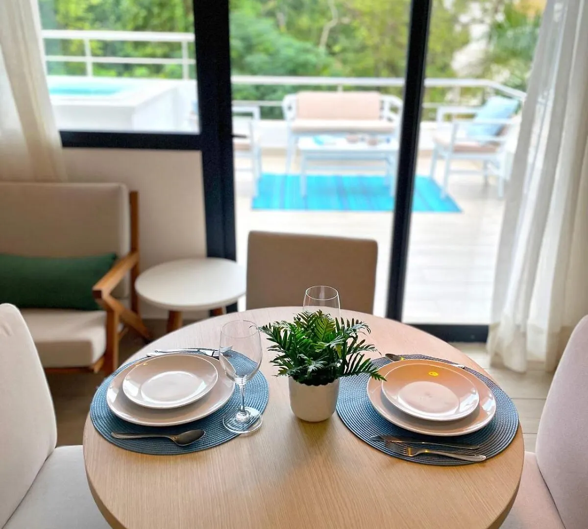 Luxury Apt With Private Jacuzzi & Pool Near Beach Las Terrenas Apartment